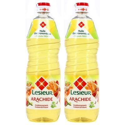Lesieur Huile d'arachide, Lot de 2x1L
