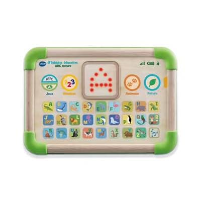 3417766135056 - Vtech - Tablette éducative ABC nature - Jouets en bois FSC