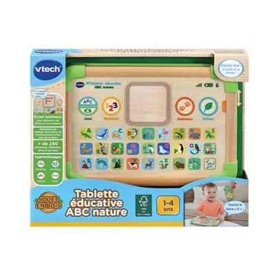3417766135056 - Vtech - Tablette éducative ABC nature - Jouets en bois FSC