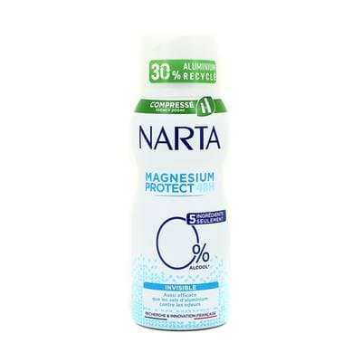 Narta Déodorant Magnesium Protect Invisible 48h, 100ml