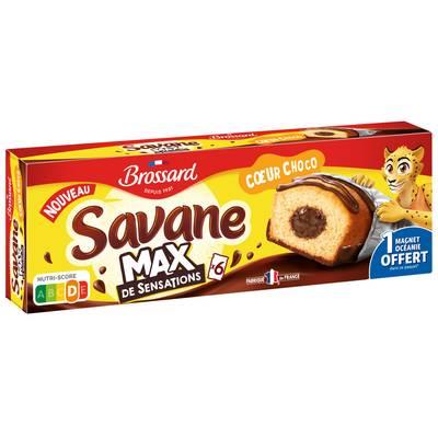 Savane - SAVANE pocket max coeur choco x6 180g