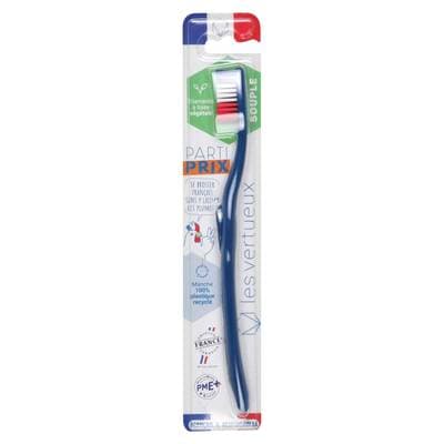 Les Vertueux Brosse à dents souple, 1 brosse à dents