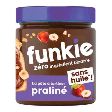Funkie Pâte à Tartiner Praliné Bio, 200g