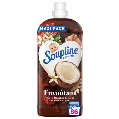 Soupline Assouplissant Concentré Ultra Emotion Coco, 1800ml