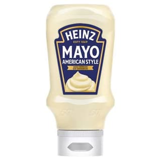 Heinz Mayonnaise American Style en Flacon Souple Squeeze Top Down, 395g