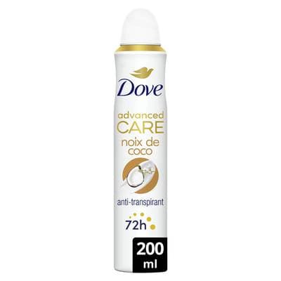 Dove Déodorant spray Anti-transpirant Coco Jasmin, 200ml