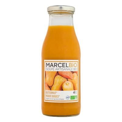 Marcel Bio Soupe butternut et patate douce BIO, 48cl