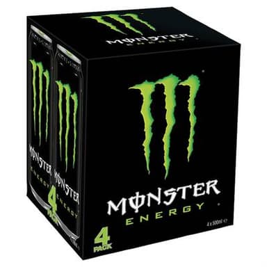 Monster Energy drink, 4x50cl