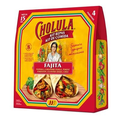 Cholula Kit repas pour Fajita, 490g