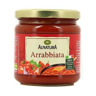 Alnatura Sauce Arrabbiata Bio en bocal, 350g