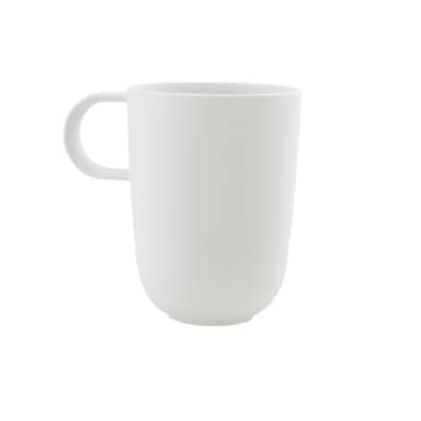 Point virgule Tasse à poignée en PLA gris clair 450ml, 1 pièce