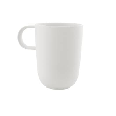 Point virgule Tasse à poignée en PLA gris clair 450ml, 1 pièce