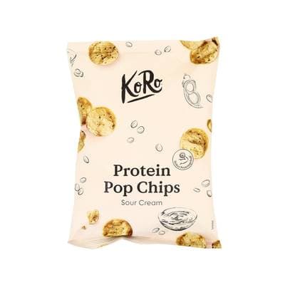 Koro Chips protéinées de lentilles à la crème fraîche, 50g