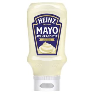 Heinz Mayonnaise American Style en Flacon Souple Squeeze Top Down, 215g