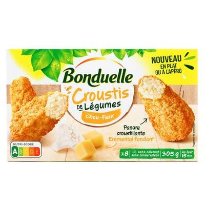 Bonduelle Croustis de Légumes - Choux Fleurs Emmental, 305g