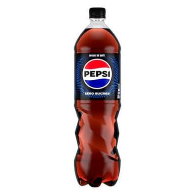 Pepsi Soda cola zéro sucres, 1,5L