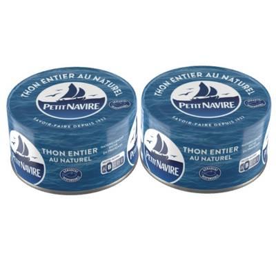 3019081239657 - Petit Navire - Thon entier au naturel Albacore