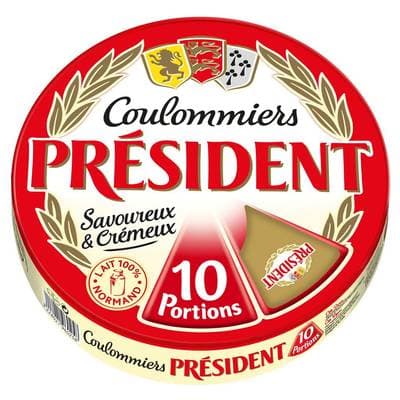 Président Coulommiers, 10 Portions - 350g