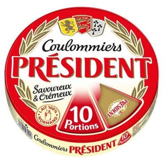 Président Coulommiers Portions, 10 Portions - 350g