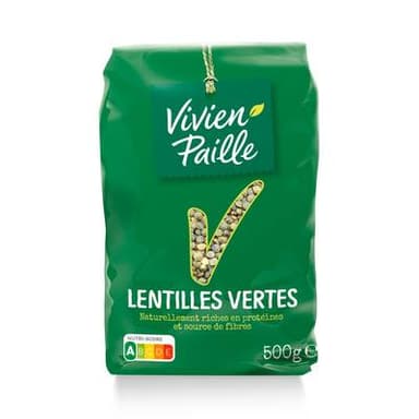 Vivien Paille Lentilles vertes, 500g