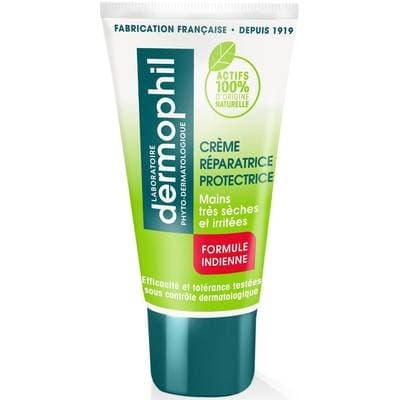 Dermophil Crème mains réparatrice protectrice formule indienne, 75ml