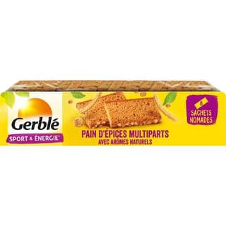 Gerblé Sport et Energie Pain d'épices multiparts Sport et Energie, 350g