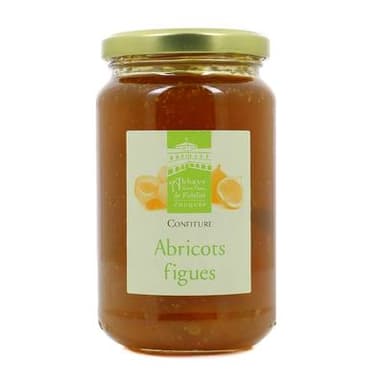 Abbaye Notre Dame de Fidélité de Jouques Confiture d'abricots et de figues, 430g