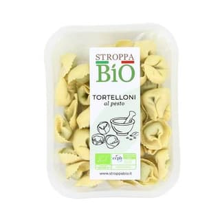 Stroppa Pastificio Tortelloni Pesto, Bio, 250g