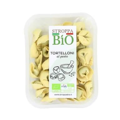 Stroppa Pastificio Tortelloni Pesto, Bio, 250g