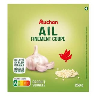 Auchan Ail coupé, 250g