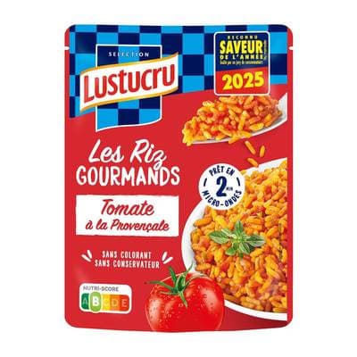 Lustucru Riz Express Tomate Provencale Micro-Ondes, 220g