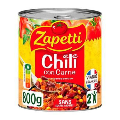 Zapetti Chili con carne, 800g