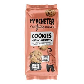 Ramdam social Cookies chocolat noisette, 184g