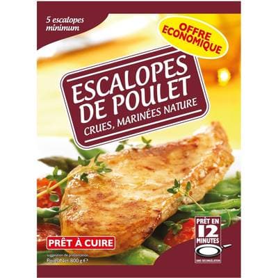 Valley Escalopes de poulet, 800g