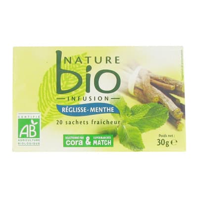 3257980631558 - Nature Bio - Infusion Réglisse-Menthe bio