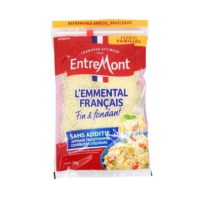 Entremont Emmental râpé extra fin, 300g