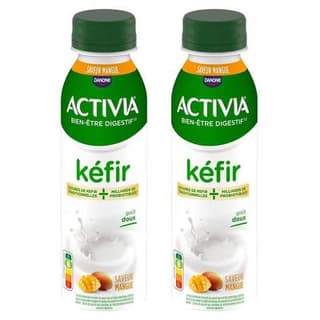 Activia Lait fermenté au bifidus et au kéfir, Lot de 2x280g