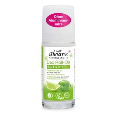 Alviana Déodorant bille au citron vert Bio, 50ml