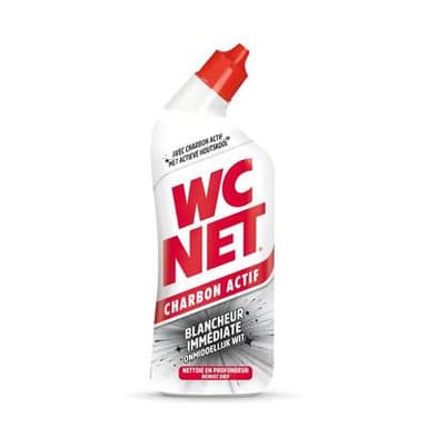 WC net Gel WC Détartrant Charbon Actif Blancheur, 750ml