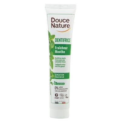 Douce Nature Dentifrice menthe Cosmebio sensation fraîcheur, 75ml