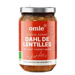 Omie Dhal de Lentilles Corail Bio - Par le Chef Thierry Marx, 340g
