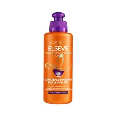 Elsève Huile Extraordinaire Boucles Sublimes Soin-Crème Définissant, 200Ml