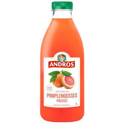 Andros - Jus de Pamplemousses Roses Pressés
