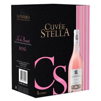 île de Beauté rosé IGP Domaine Terra Vecchia cuvée Stella, Bag in box 5L