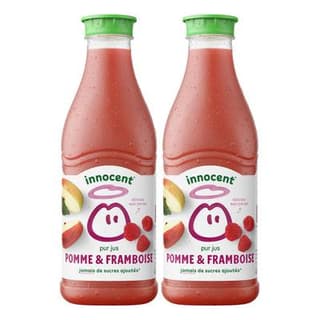 innocent Jus de Pommes et Framboises, Lot de 2x90cl