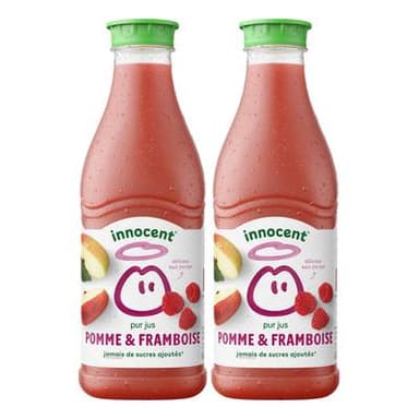 innocent Jus de Pommes et Framboises, Lot de 2x90cl