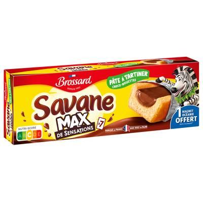 Savane - Max pâte à tartiner choco noisette x7
