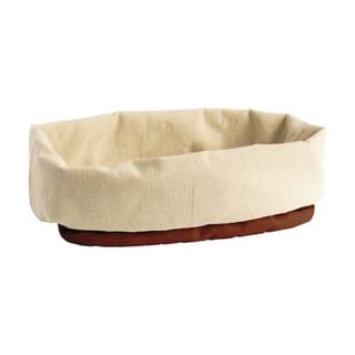 Pebbly Corbeille/sac à pain en coton biologique, 28 x 13 x 30 cm