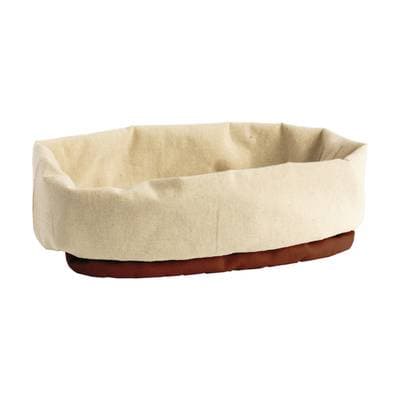 Pebbly Corbeille/sac à pain en coton biologique, 28 x 13 x 30 cm