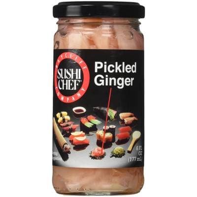 Sushi Chef Pickle de Gingembre mariné en bocal, 177ml
